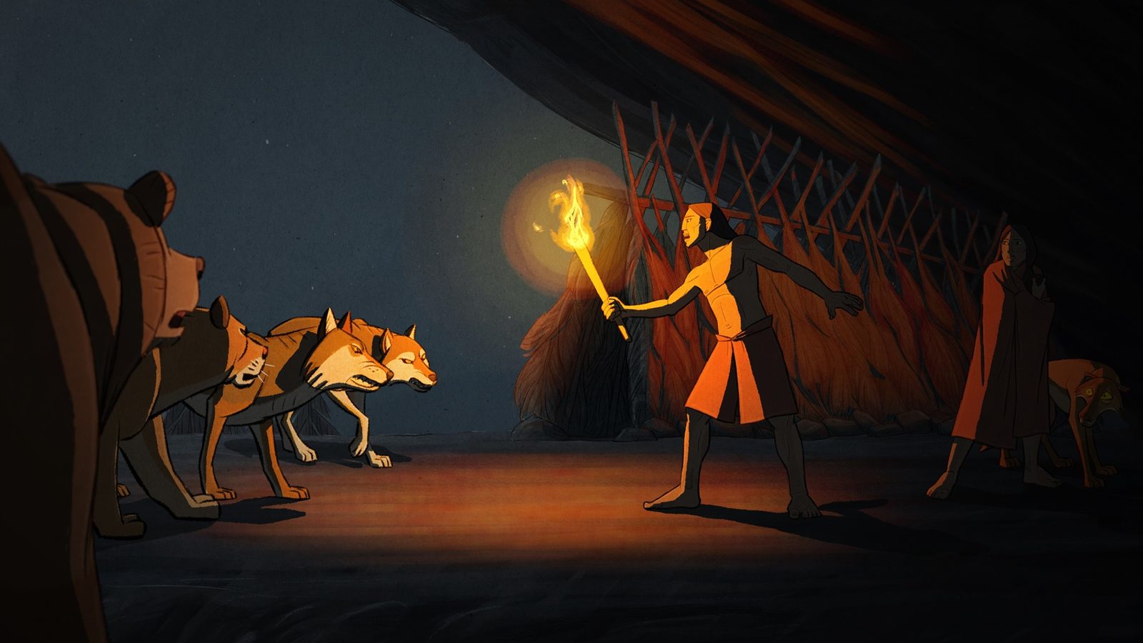 Трубка мира: «Четыре души койота» — стильный мультфильм о мифах коренных американцев