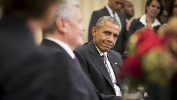 Встреча Барака Обамы с Йоахимом Гауком в Белом доме