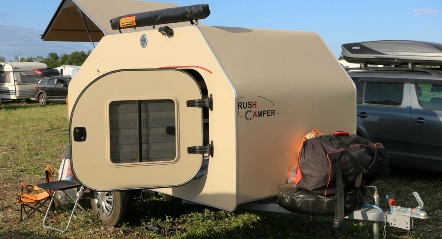 Деревянный кемпер для путешествий из Казани - Rush Camper