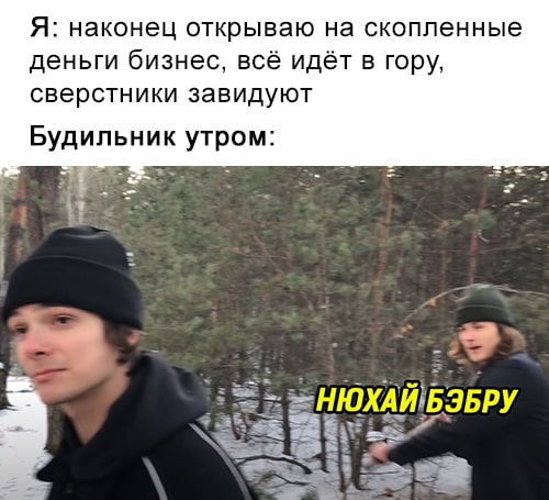 Что означает нюхай бебру