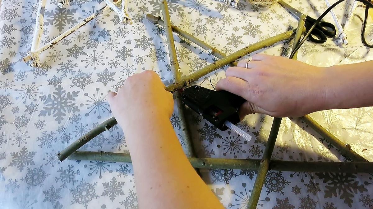 Новогодние звёзды и венки: делаем украшения своими руками мастер-класс,новогодний декор