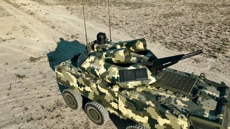 Турецкий зенитный ракетно-пушечный комплекс Roketsan Burç Турецкий зенитный ракетно-пушечный комплекс Roketsan Burç оружие