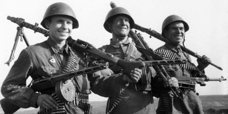 Красная армия в 1944-м, за год до Победы 