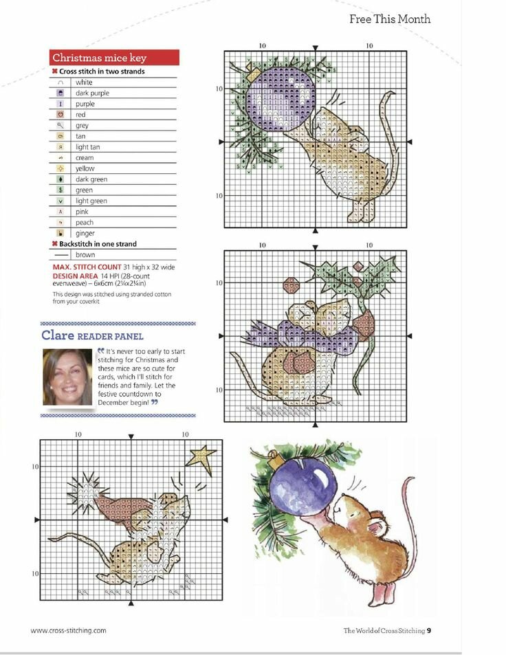 Вышиваем символ 2020 года: невероятно милые мышата крестиком Наступающий, праздничное, думаем, придутся, вкусу, близким, друзьям, также, принесут, настроение, очаровательным, помощь, сделали, подборку, красивых, схемМышата, крестиком, схемы, грызуном, сувениры