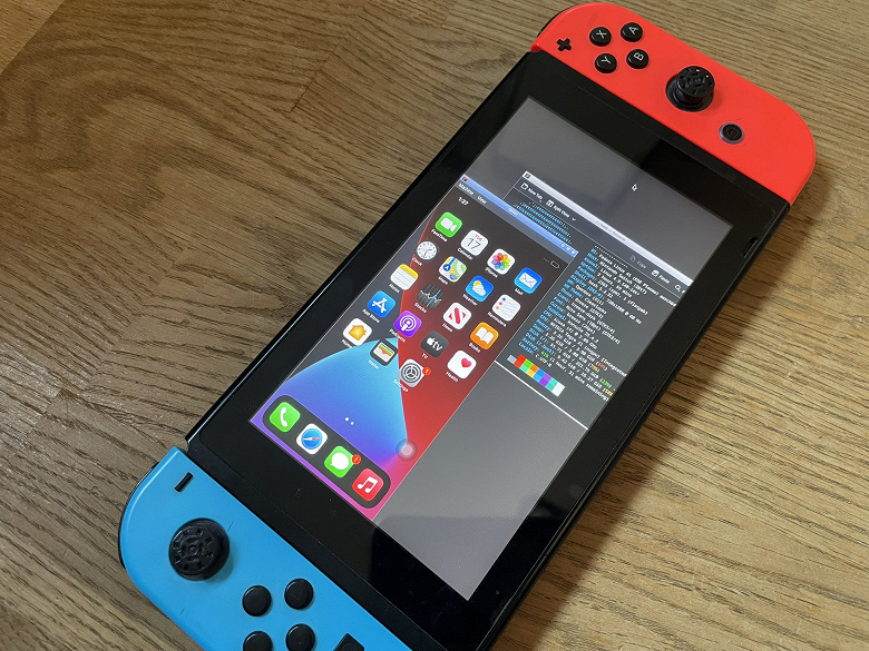 «Самый медленный iPhone в мире». Энтузиаст сумел запустить iOS на Nintendo Switch 