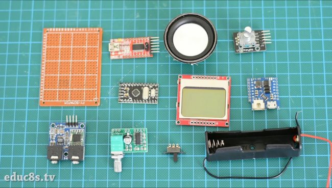 Цифровое радио в ретро стиле на Arduino бытовая техника,видео,гаджеты,электроника