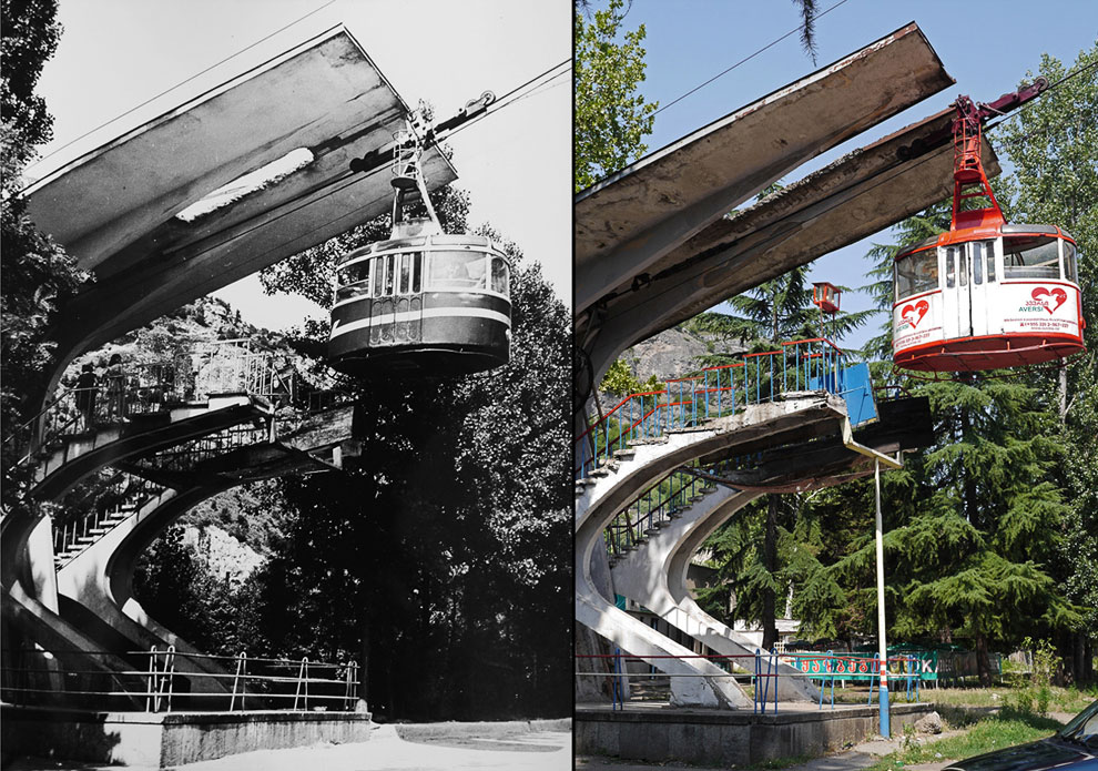 Город канатных дорог Город канатных дорог города,заграница,путешествие,туризм