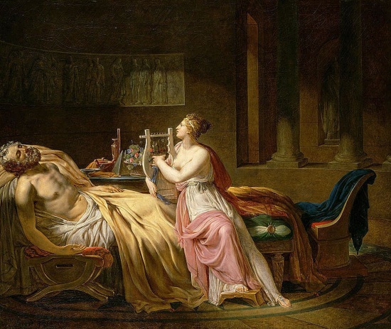 художник Жак-Луи Давид (Jacques-Louis David) картины – 25