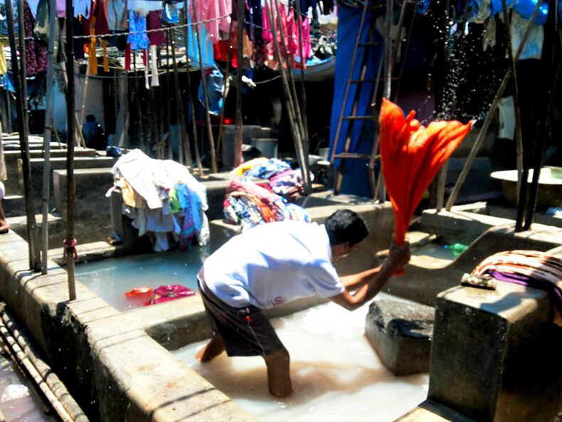 Куда Zara отправляет одежду перед продажей: Дхоби Гхат