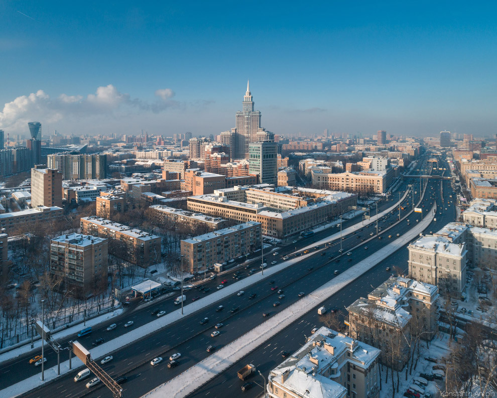 Москва интересные ракурсы