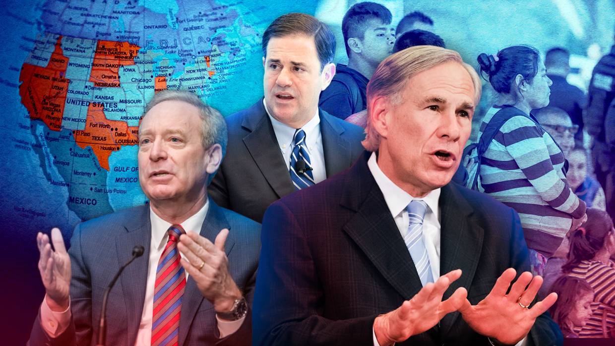 Ополчение в Техасе объявило охоту на нелегальных мигрантов Весь мир