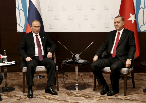В Кремле не стали раскрывать подробностей разговора Путина и Эрдогана на G20