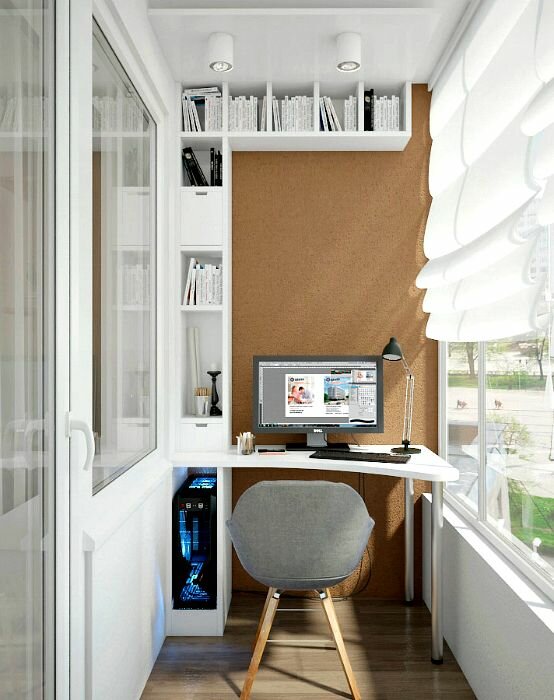 Красивый балкон: 10 крутых идей интерьера дизайн интерьера,разное