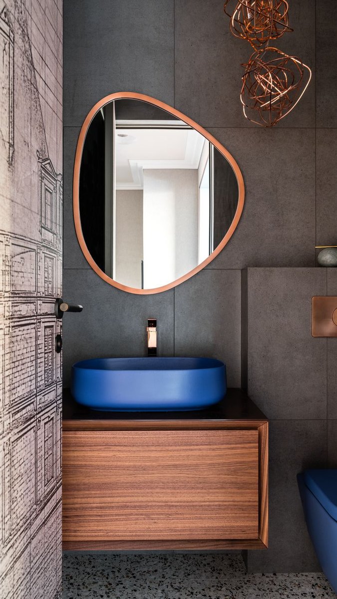 Обои в ванной: 7 модных интерьеров, которые захочется повторить идеи для дома,интерьер и дизайн