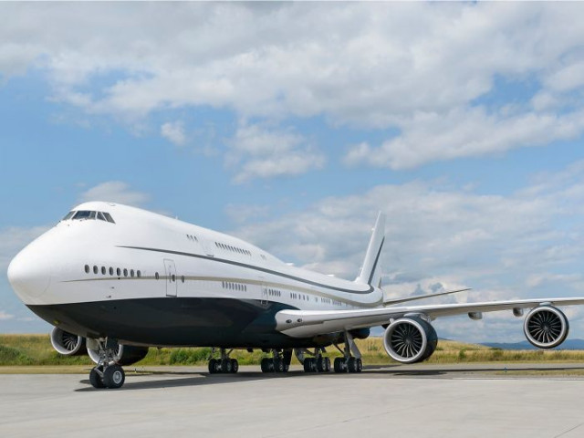 Как выглядит крупнейший частный самолёт, похожий на летающий особняк 