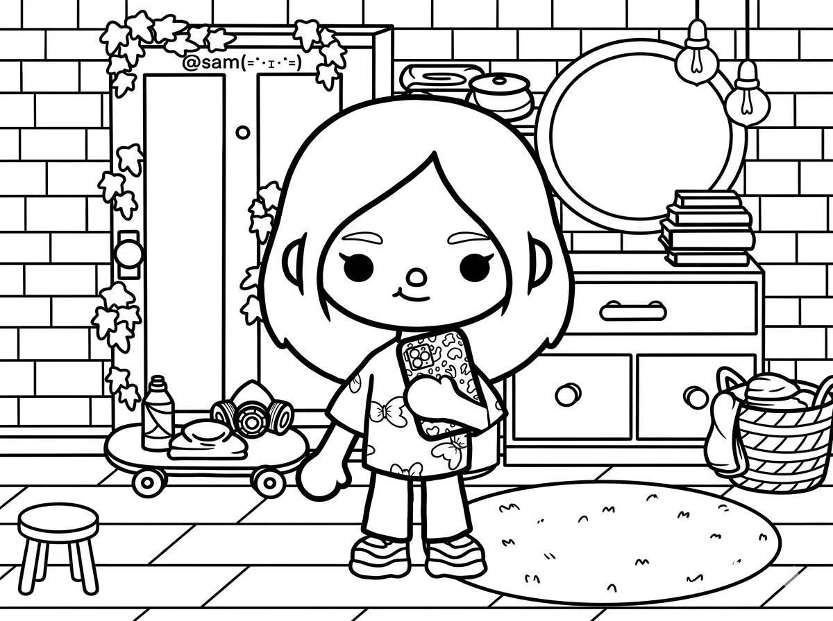 Раскраски Тока Бока: 30 рисунков с любимыми персонажами видеоигры Toca Boca создавать, очень, стиле, питомцев, Boca —, позволяет, скачать, можно, детям, персонажей, интересный, стиль, разрабатывать, новых, придумывать, дизайнеров, Достаточно, место, интерьер, секретикиToca