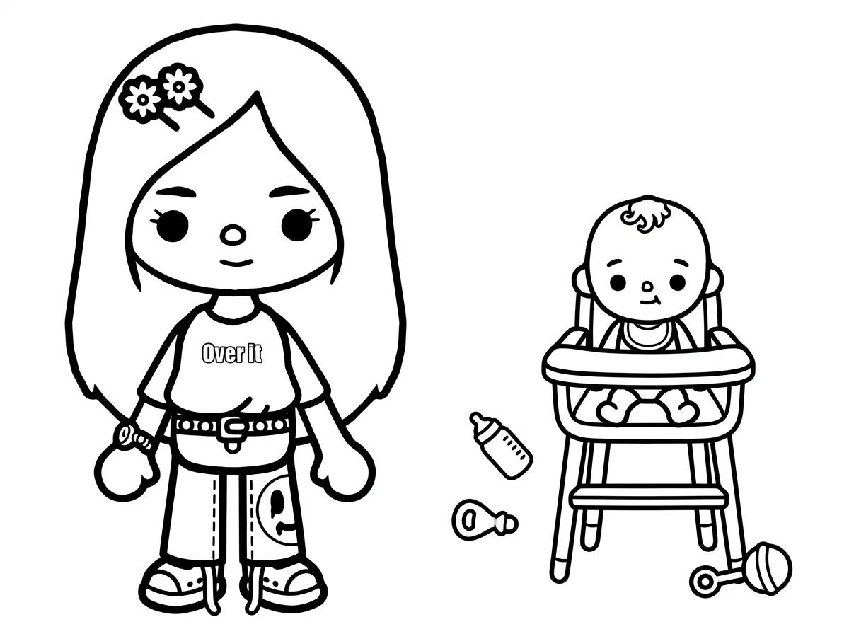 Раскраски Тока Бока: 30 рисунков с любимыми персонажами видеоигры Toca Boca создавать, очень, стиле, питомцев, Boca —, позволяет, скачать, можно, детям, персонажей, интересный, стиль, разрабатывать, новых, придумывать, дизайнеров, Достаточно, место, интерьер, секретикиToca