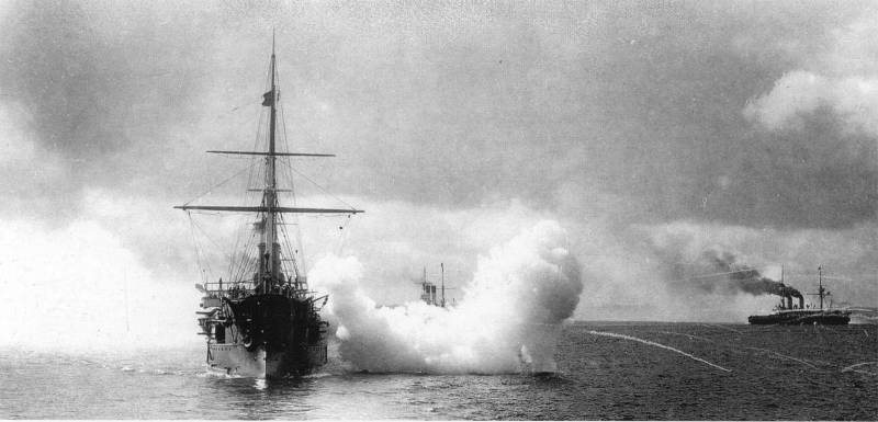 Стрельба залпами – «ноу-хау» японского флота в Цусиме вмф