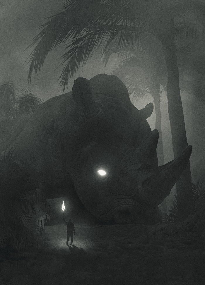 Огромные звери с горящими глазами Огромные звери с горящими глазами