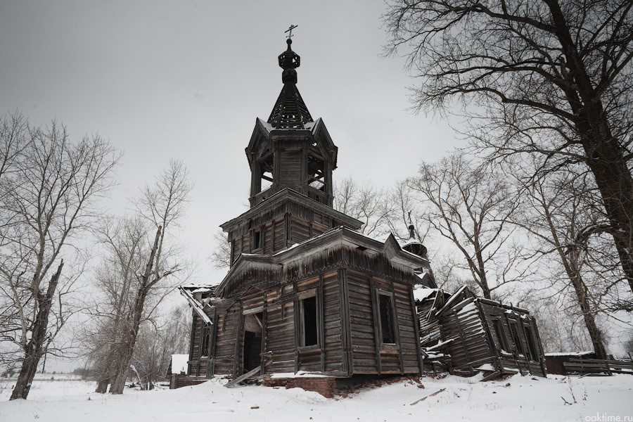 1. Заброшенное село Андреевцы, Селтинский район, Удмуртия история, россия, факты