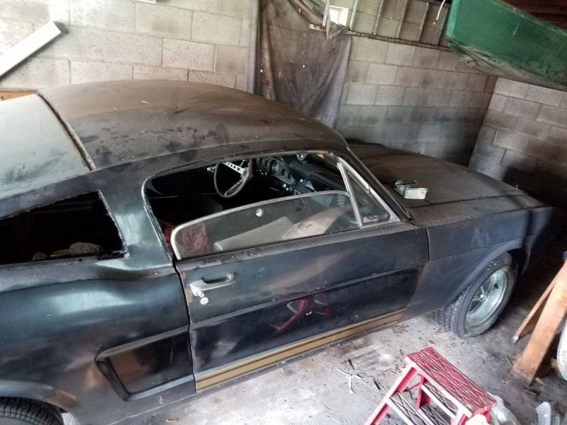 Из проката в забытье: уникальный Mustang нашли в сарае Из проката в забытье: уникальный Mustang нашли в сарае авто