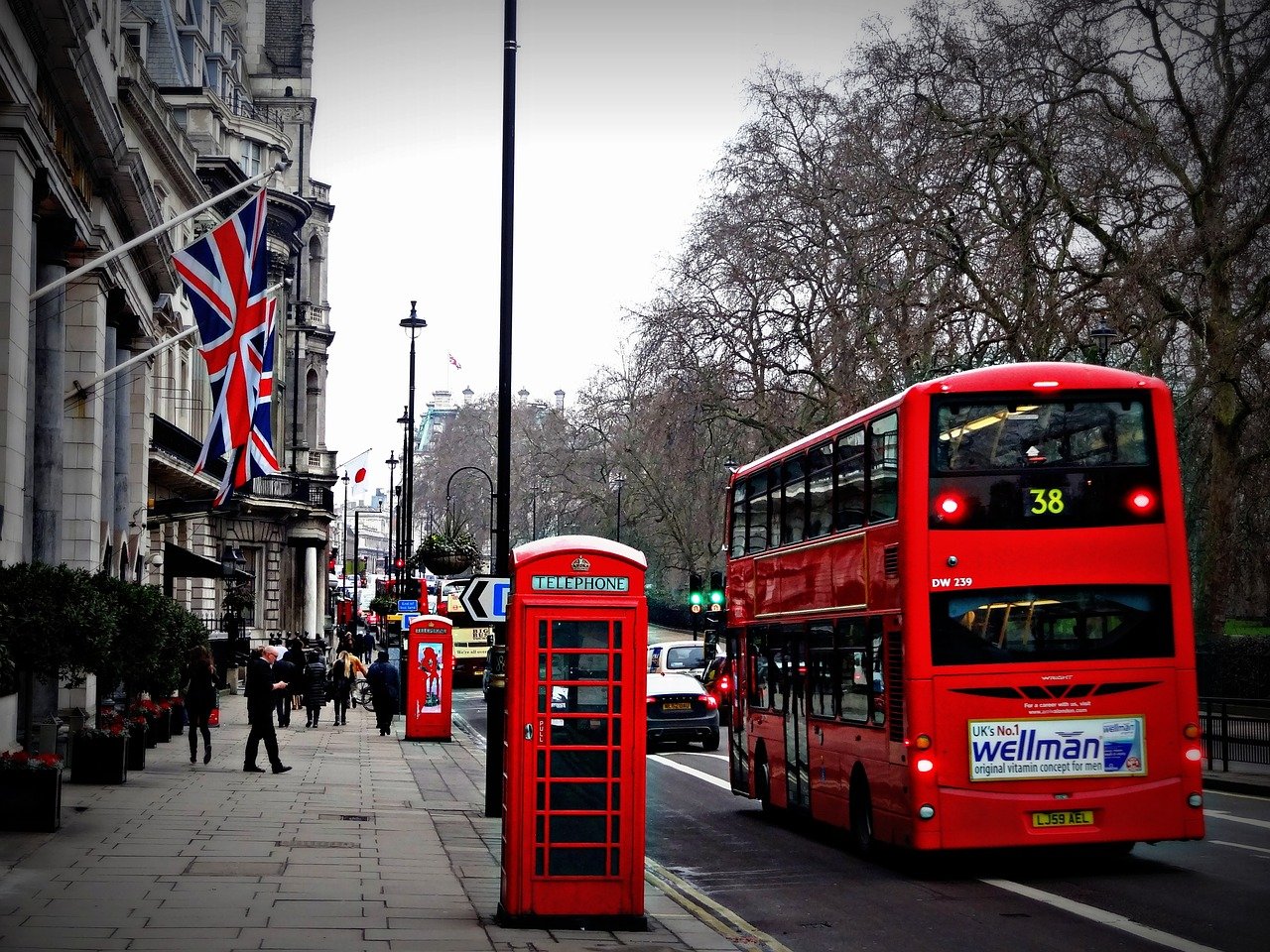 Лондон Улица Телефон - Бесплатное фото на Pixabay