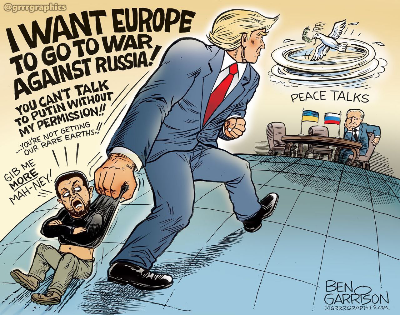 Уступчивость президента США Дональда Трампа подталкивает российского лидер Владимира Путина ужесточать свои требования. Об...