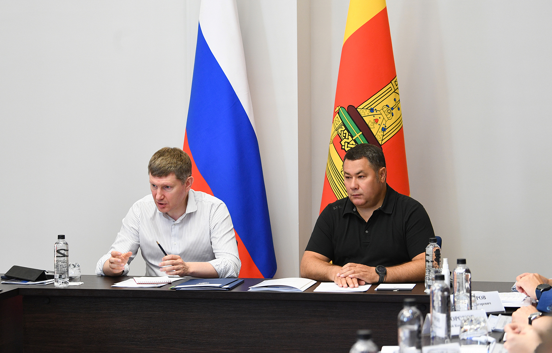 Игорь Руденя и Максим Решетников обсудили экономический и туристический потенциал Тверской области