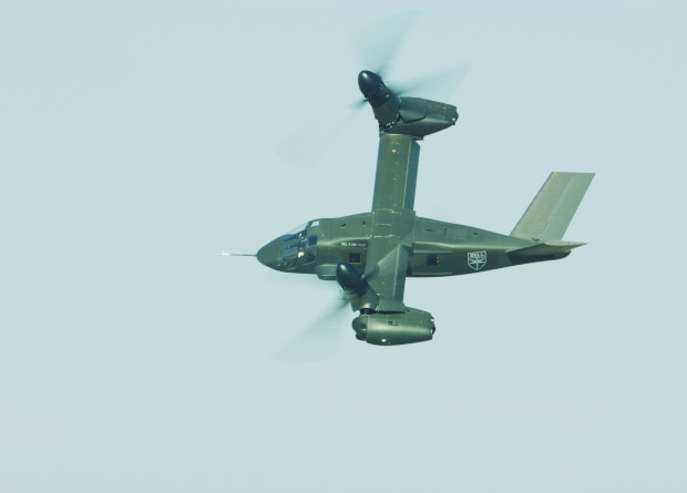 Конвертоплан V-280 испытали низкоскоростной маневренностью Авиация