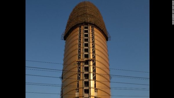 В Китае постоили очень интересный небоскреб