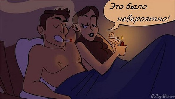 Интимная жизнь в кино и в реальной жизни: Веселые иллюстрации 18+