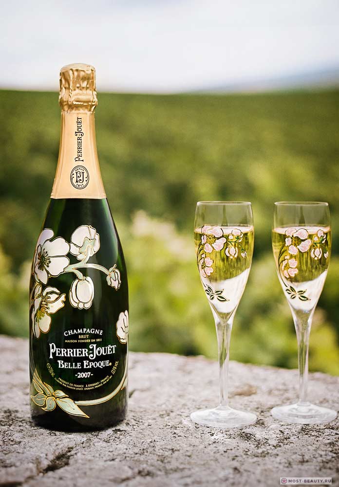 Perrier-Jouët Belle Epoque, дорогое шампанское