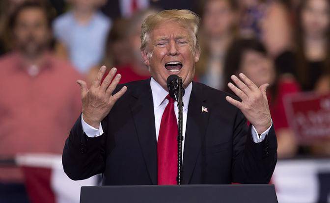 Трамп в посудной лавке