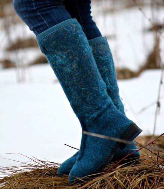 Модные валенки этого сезона Модные валенки этого сезона лучшее