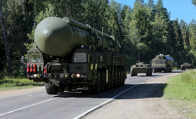 Фото. Российская межконтинентальная ракета РС-24 «Ярс» (подвижный вариант). © VADIM SAVITSKY | GLOBALLOOKPRESS.COM