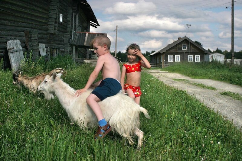 Каникулы в деревне: чудесные фотографии сельской жизни 