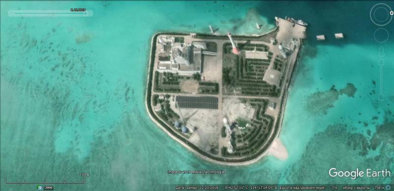 Усиление военного присутствия КНР в Южно-Китайском море путём возведения искусственных островов армия,геополитика