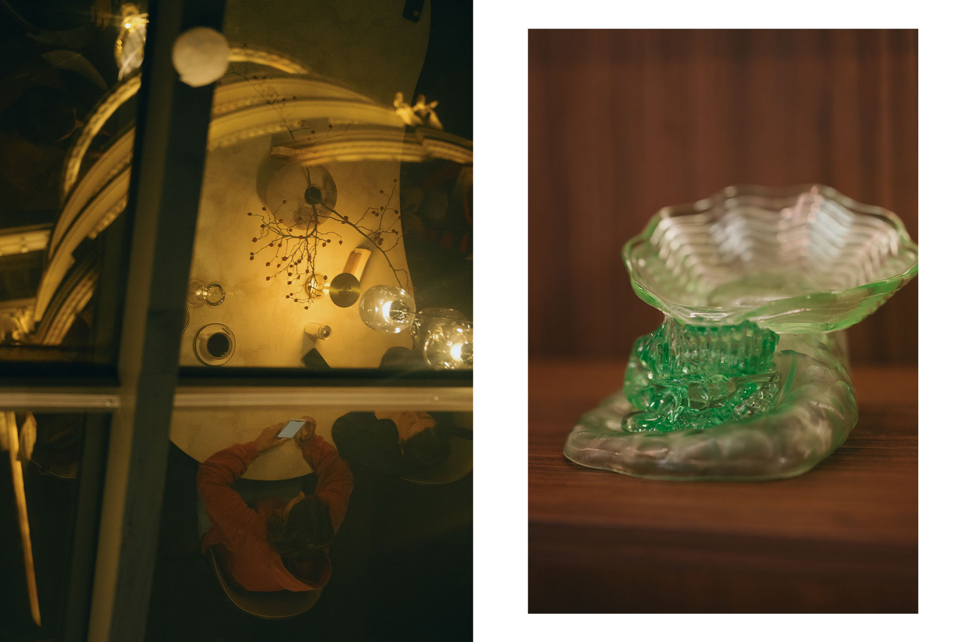 Справа работа Кристины Павловой «Обмылок 01», 2022 год