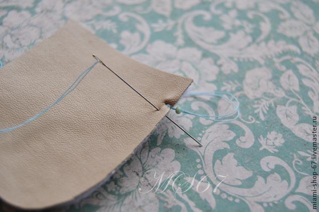 Вышивка бисером -- МК как красиво обработать край изделия