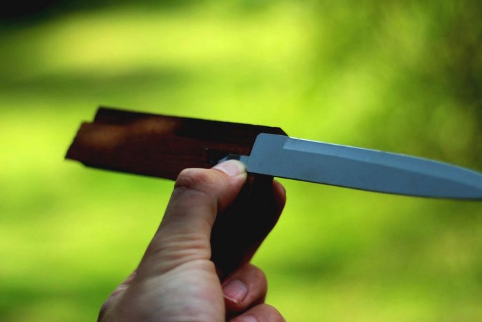 Как восстановить нож, если отломалась ручка Как восстановить нож, если отломалась ручка мужское хобби