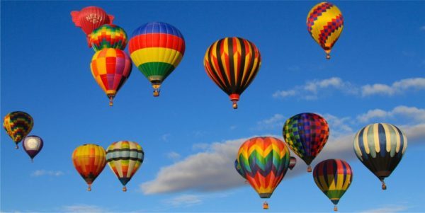 Международный фестиваль воздушных шаров в Альбукерке
