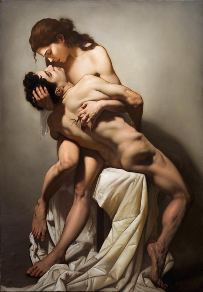 Словно из прошлых веков: картины Roberto Ferri 