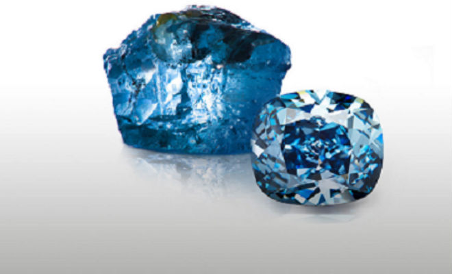 Подземная находка: огромный алмаз из шахты имеет необычный цвет