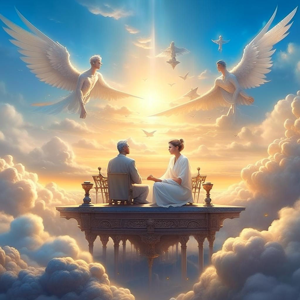 Ты знаешь, что мы с ним не в первый раз связаны родством в физических жизнях, правда, мужем и женой были впервые. Я уверенна, что к этой информации, а ведь ты ему её обязательно покажешь, он отнесётся с недоверием. 