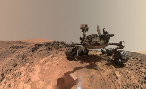 Лучшие кадры за 7 лет, сделанные космическим аппаратом НАСА Curiosity