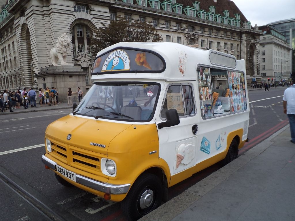 Передвижные ларьки в Лондоне