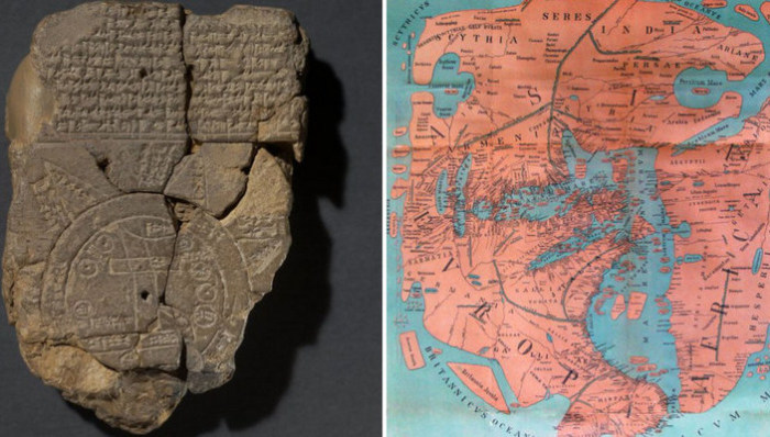 Какой видели Землю наши предки: Старинные географические карты самых странных форм