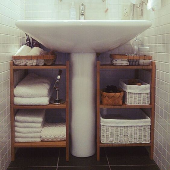 Полезные идеи для ванной, как красиво и компактно хранить вещи