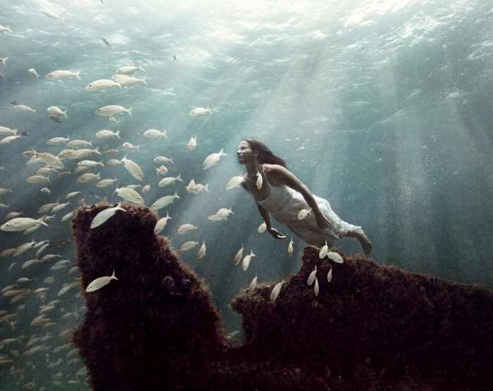 Девушки в воде на снимках Меган Огилви фото,фотография,фотосафари