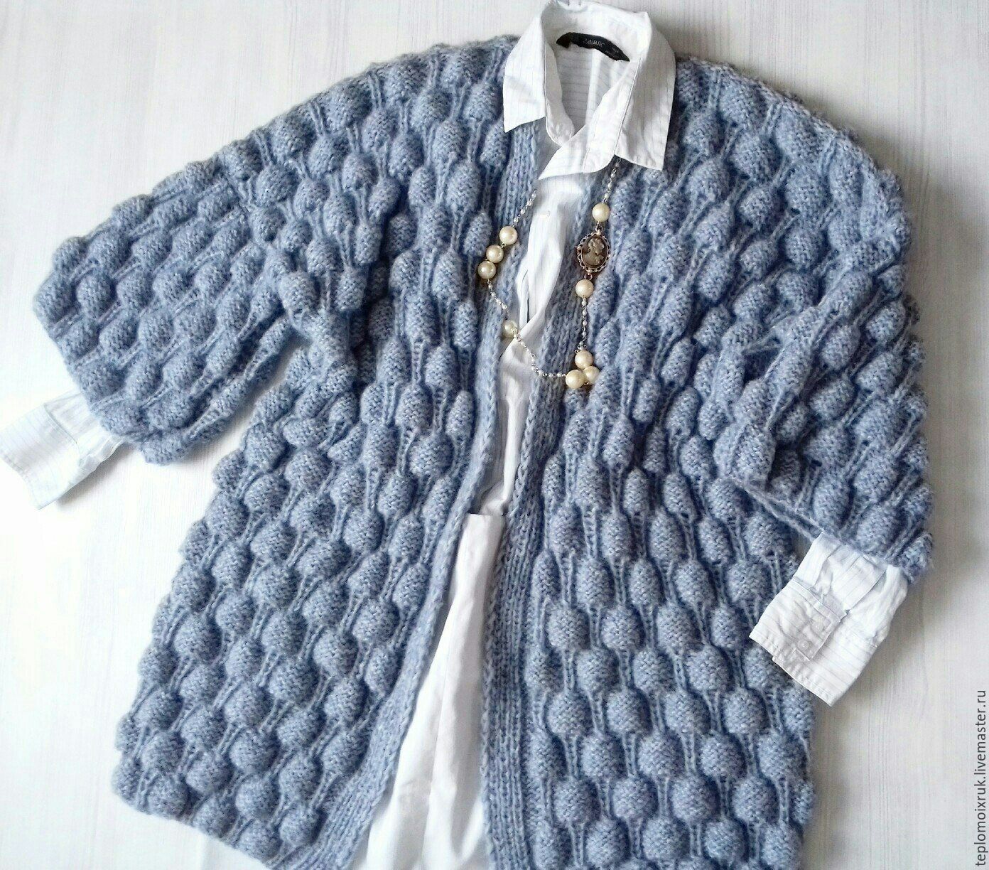 Модный узор спицами «Малинки»: описание и идеи применения Модный узор спицами «Малинки»: описание и идеи применения вязание спицами,рукоделие,своими руками,узор малинки